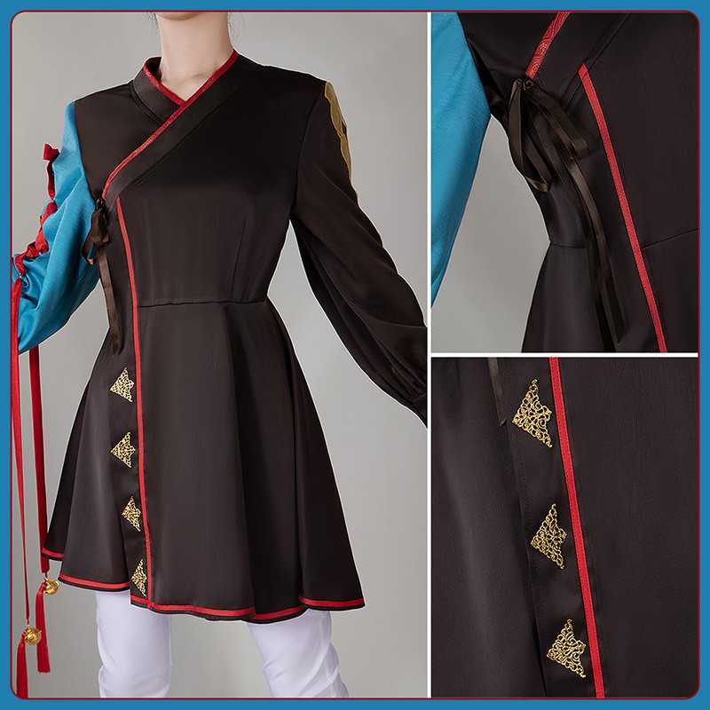 Game Arknights Leizi the Thunderbringer Cosplay Costume 2026 Ambience Synesthesia Outfit Cosonsen