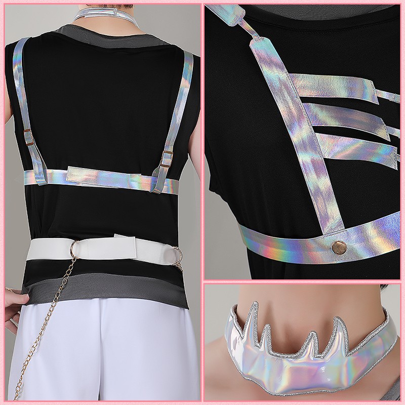 Nijisanji Vtuber Akagi Wen MECHATU-A 1st LIVE Over Drive Cosplay Costume Outfit Custom Made