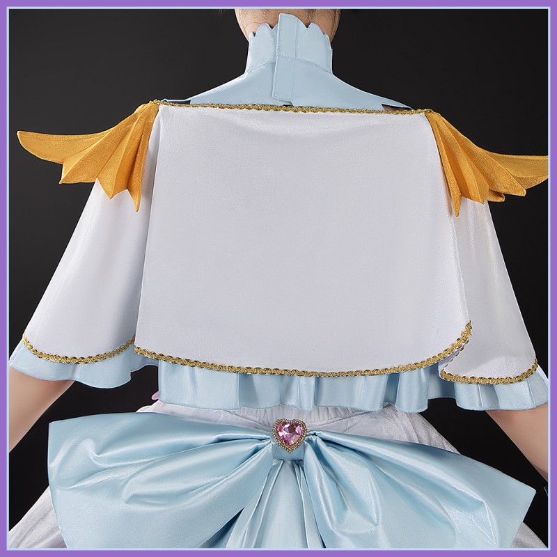 Star Detective Precure Pretty Cure Arcana Cosplay Costume The White Light That Illuminates The Truth White Luluka Moria Outfit Cosonsen Custom Made