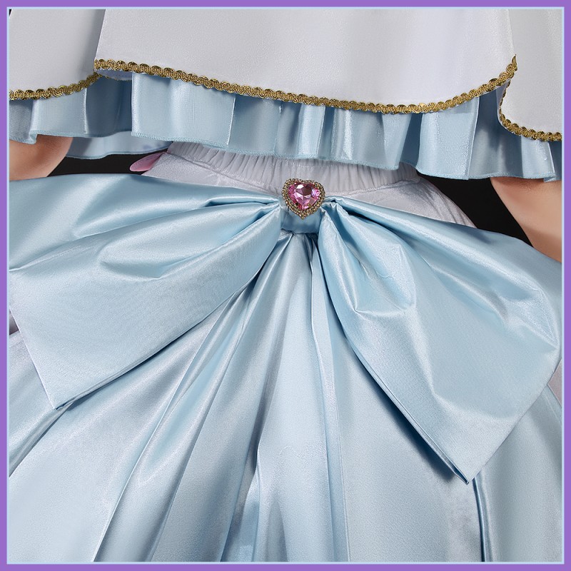 Star Detective Precure Pretty Cure Arcana Cosplay Costume The White Light That Illuminates The Truth White Luluka Moria Outfit Cosonsen Custom Made