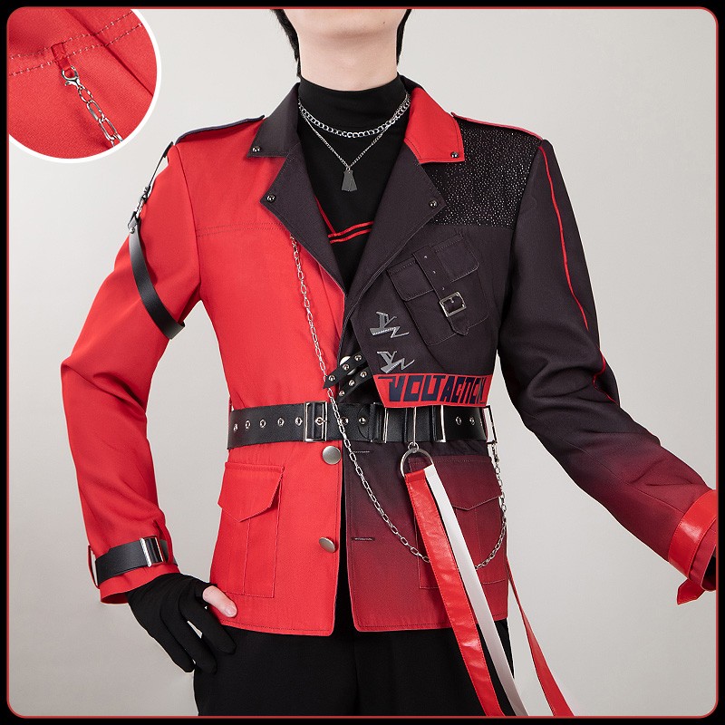 Nijisanji Virtual YouTuber VOLTACTION Seraph Dazzlegarden Cosplay Costume 4th Anniversary 3D Outfit  Cosonsen Custom Made