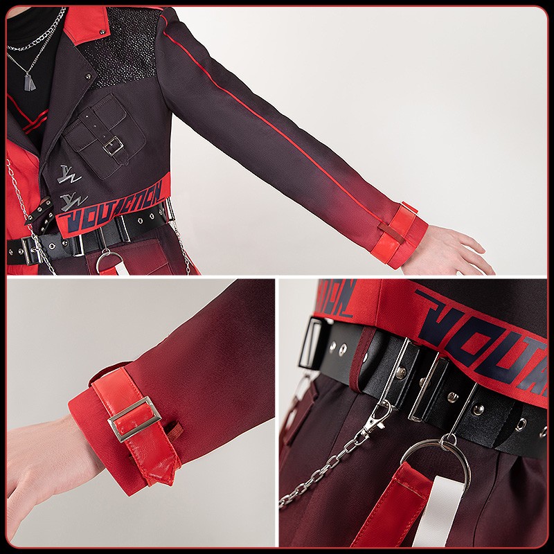 Nijisanji Virtual YouTuber VOLTACTION Seraph Dazzlegarden Cosplay Costume 4th Anniversary 3D Outfit  Cosonsen Custom Made