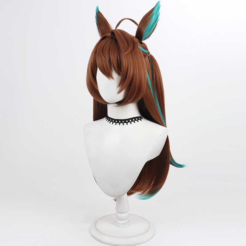 Game Umamusume Pretty Derby Efforia Cosplay Wig Women Racing Uniform Outfit Competitive Custom Made Cosonsen