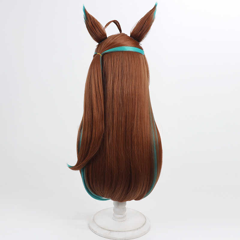 Game Umamusume Pretty Derby Efforia Cosplay Wig Women Racing Uniform Outfit Competitive Custom Made Cosonsen