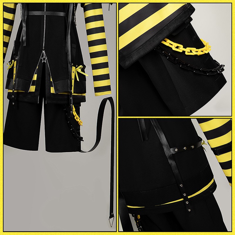 NIjisanji Youtuber Vtuber Uzuki Kou Devilish Nightmare Goods Cosplay Costume Wing Outfit Cosonsen Custom Size