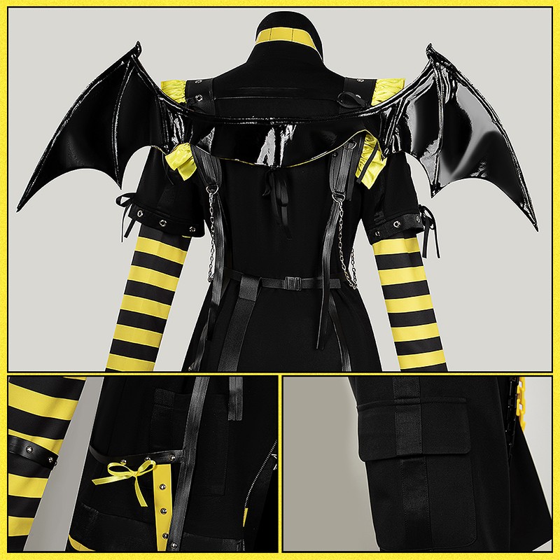 NIjisanji Youtuber Vtuber Uzuki Kou Devilish Nightmare Goods Cosplay Costume Wing Outfit Cosonsen Custom Size