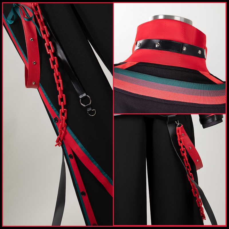 NIjisanji Youtuber Vtuber Saegusa Akina Devilish Nightmare Goods Cosplay Costume Wing Outfit Cosonsen Custom Size
