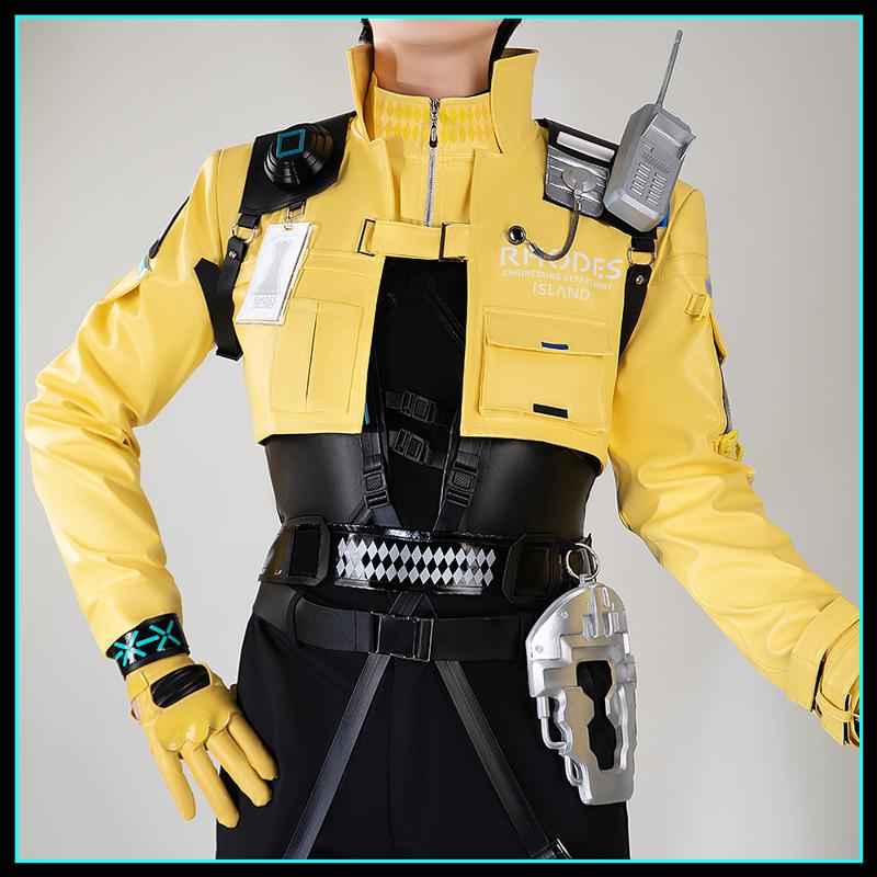 Game Arknights Mechanist Cosplay Costume Rhodes Island Elite Ops NPC Outfit Cosonsen Custom Made