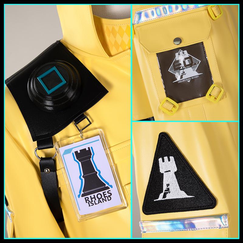 Game Arknights Mechanist Cosplay Costume Rhodes Island Elite Ops NPC Outfit Cosonsen Custom Made