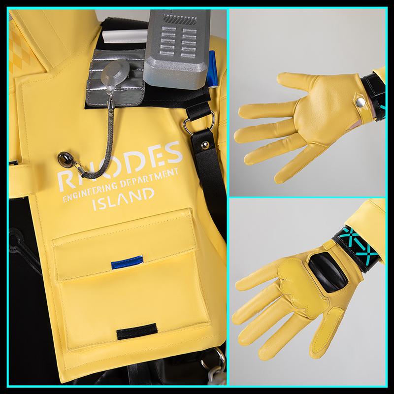 Game Arknights Mechanist Cosplay Costume Rhodes Island Elite Ops NPC Outfit Cosonsen Custom Made